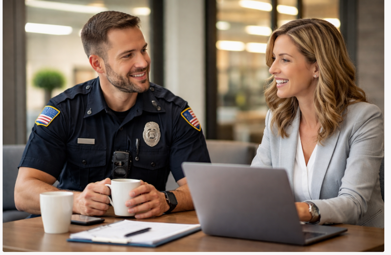 Behind the Badge: Service Today, Security Tomorrow