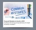 Financial Mistakes to Avoid in 2023