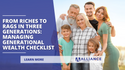 From Riches To Rags In Three Generations: Managing Generational Wealth Checklist