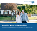 Annuities Within Employers’ Retirement Plans