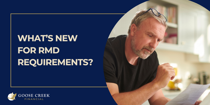 What’s New for RMD Requirements