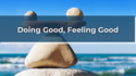 Doing Good, Feeling Good