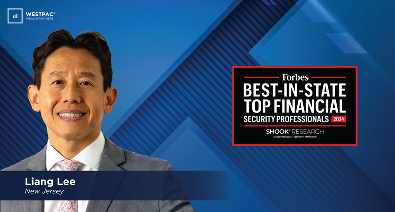 Forbes Honors Liang Lee as One of New Jersey's Top Financial Security Professionals