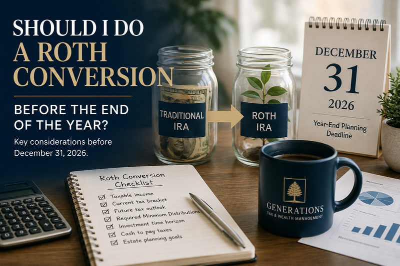 Should I Do a Roth Conversion Before the End of the Year?