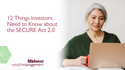 12 Things Investors Need to Know about the SECURE Act 2.0