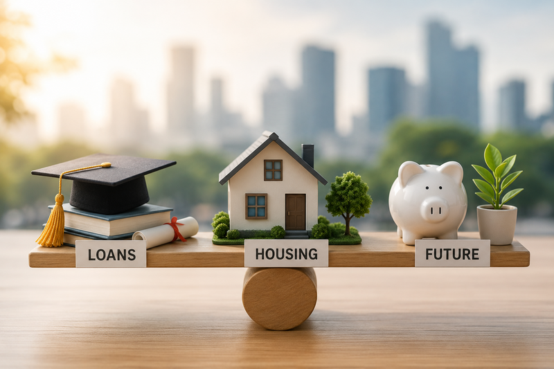 The 25-45 Dilemma: How to Balance Student Loans, Housing, and Your Future