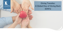 Giving Tuesday – A Global Day of Giving Back (DAFs)