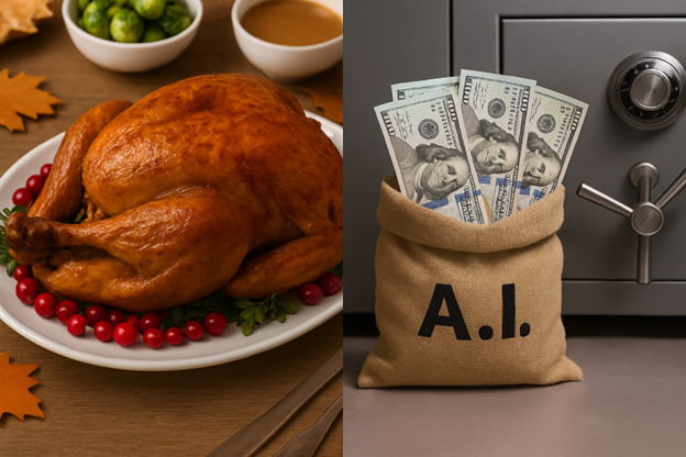 As We Give Thanks, AI and Mag 7 Take Cash to the Bank
