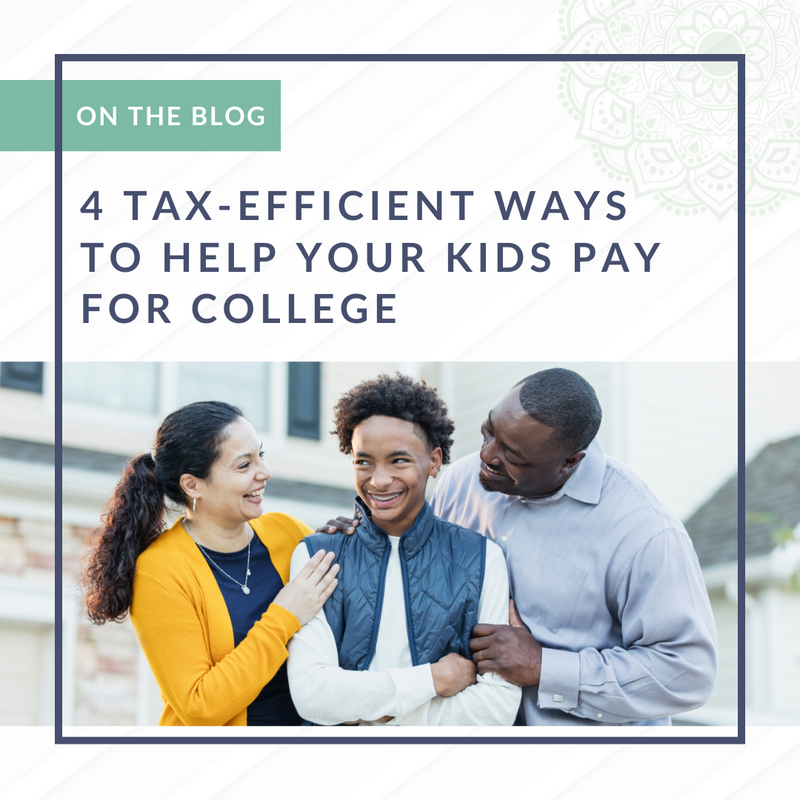 4 Tax-Efficient Ways to Help Your Kids Pay for College