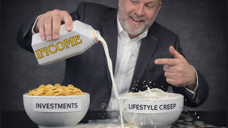 Lifestyle Creep: How Lifestyle Inflation Destroys Long-Term Wealth and Retirement