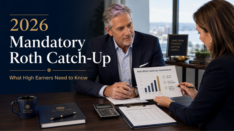 The Mandatory Roth Catch-Up Rule Is Now Live: Here's What It Means for High Earners in 2026