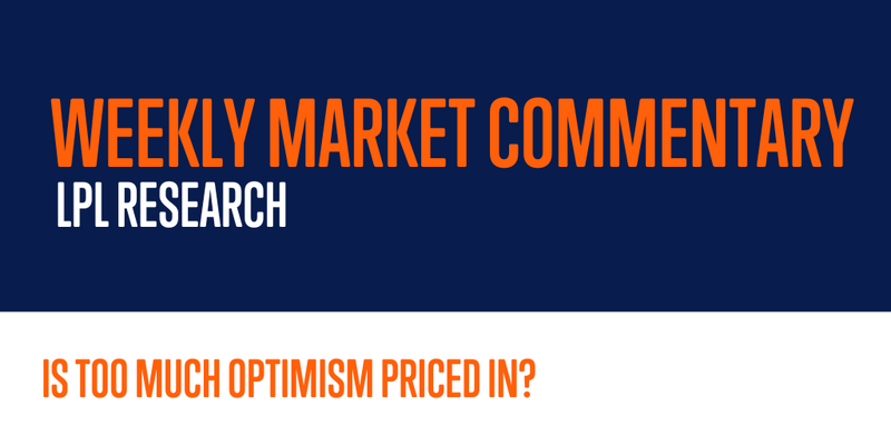 IS TOO MUCH OPTIMISM PRICED IN?