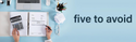 Five Financial Mistakes You Should Avoid