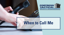 When to Call Me