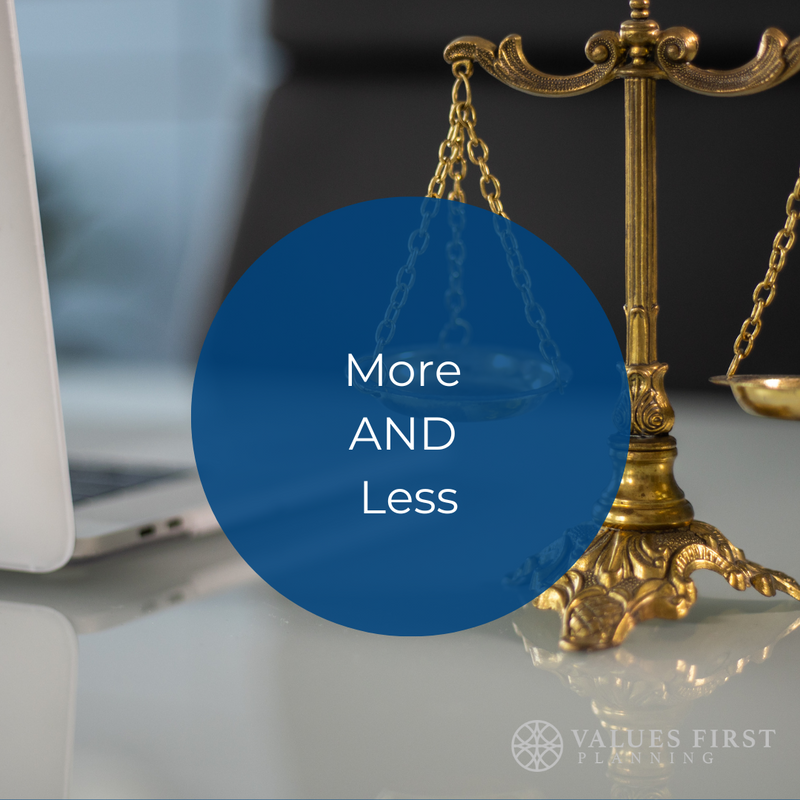 More AND Less