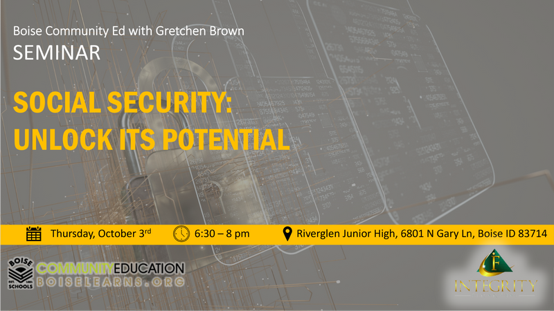 Upcoming Seminar October 3rd, 2024