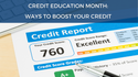 Credit Education Month: 4 Ways to Boost Your Credit IQ