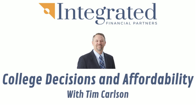Video- College Decisions and Affordability