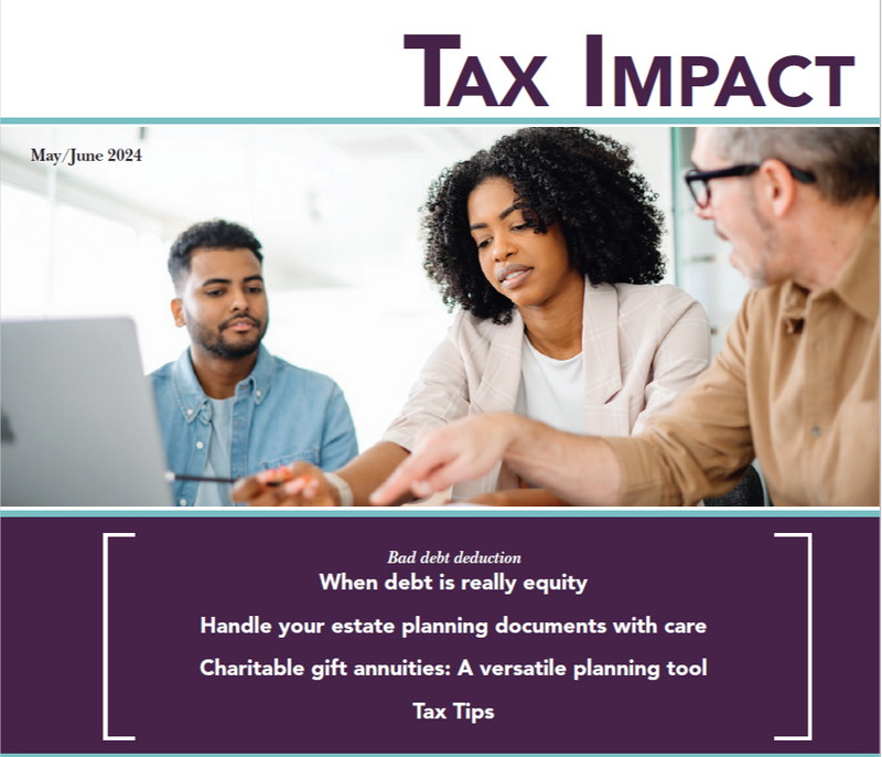May / June 2024 Tax Impact