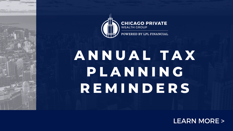 Annual Tax Planning Reminders