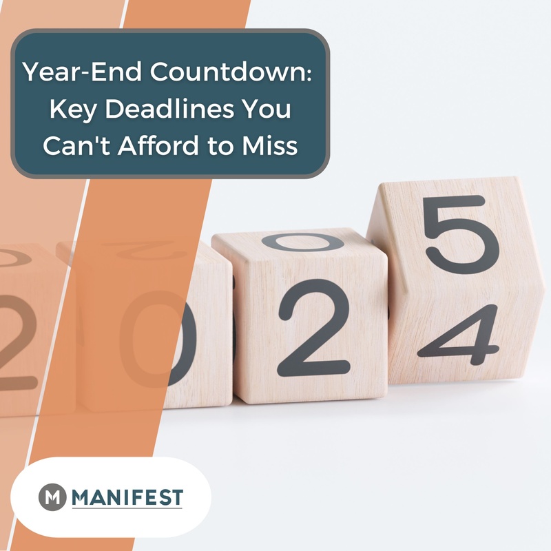 Year-End Countdown: Key Deadlines You Cannot Afford to Miss