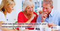 What role does Social Security play in your retirement income strategy?