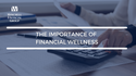 The Importance of Financial Wellness