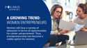 A Growing Trend: Women Entrepreneurs