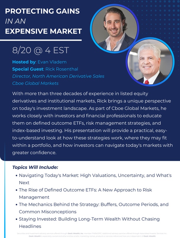 RSVP: Protecting Gains in an Expensive Market on August 20