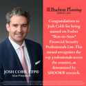 Peachtree Planning's Josh Cobb named on Forbes Best-in-State Financial Security  Professionals List
