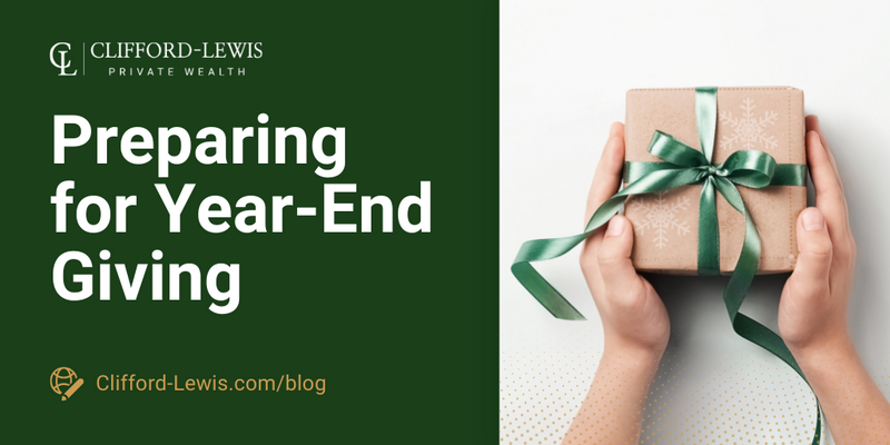 Preparing for Year-End Giving: A Thoughtful Approach to Philanthropy