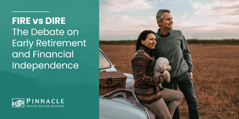 FIRE  vs. DIRE: The Debate on Early Retirement and Financial Independence