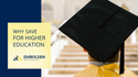 Why Save for Higher Education?