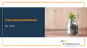 Retirement in Motion | Q2 2022