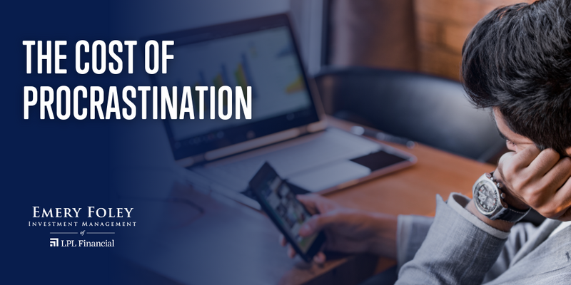 The Cost of Procrastination