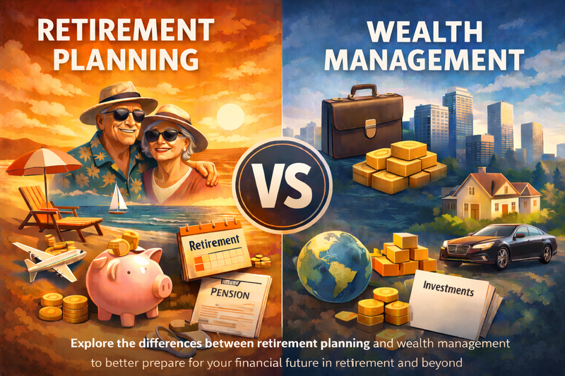 Retirement Planning vs. Wealth Management: Which One Do You Really Need?