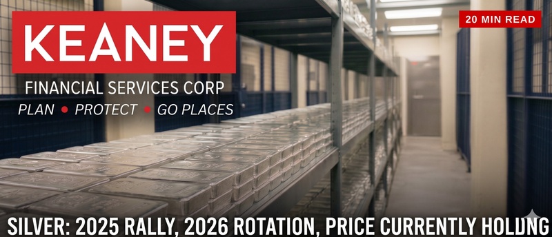 Silver: 2025 rally, 2026 rotation, price currently holding