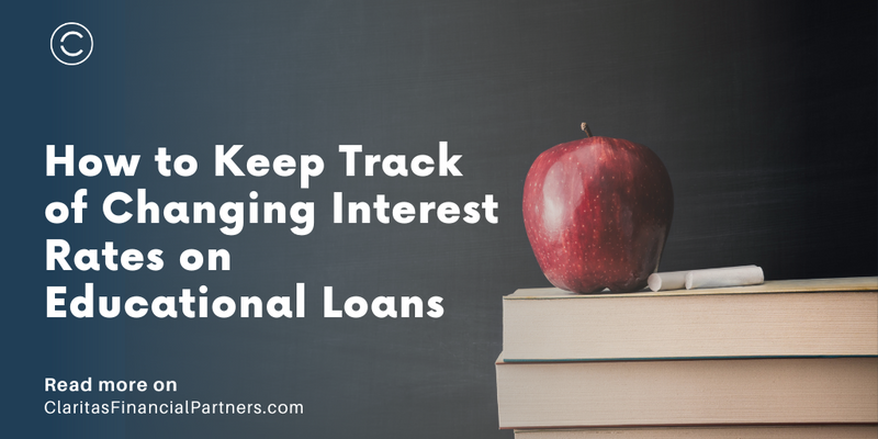 How to Keep Track of Changing Interest Rates on Educational Loans