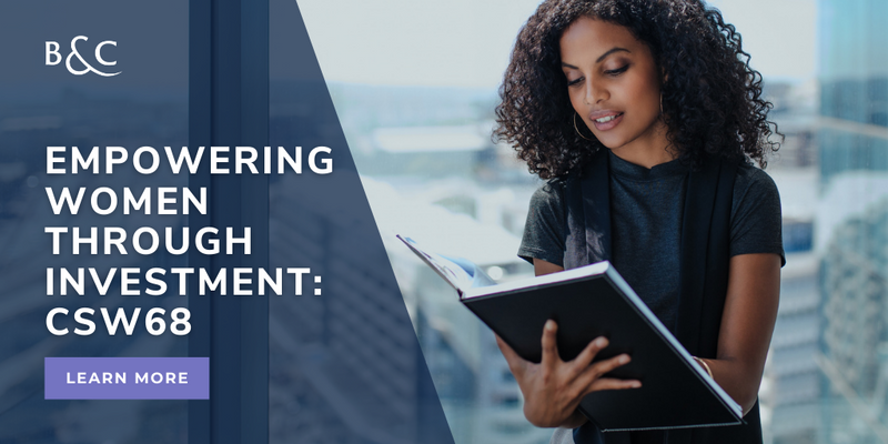 Empowering Women Through Investment: CSW68