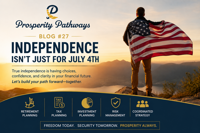 Independence Isn't Just for July 4th