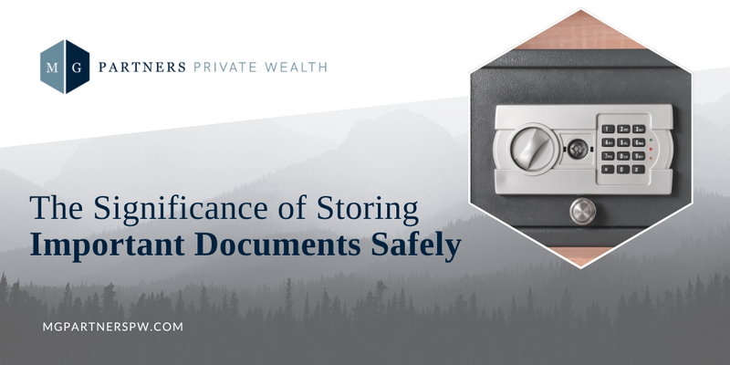 The Significance of Storing Important Documents Safely