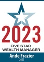 Peachtree Planning's Ande Frazier is a 2023 Five Star Wealth Manager