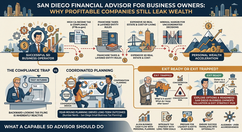 San Diego Financial Advisor for Business Owners: Why Profitable Companies Still Leak Wealth