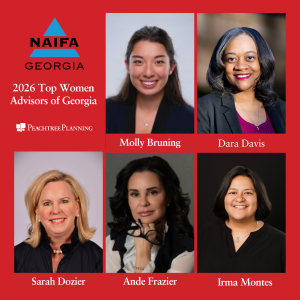 Five Peachtree Planning Advisors Named NAIFA Georgia's 2026 Top Women Advisors