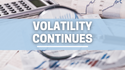 Volatility Continues