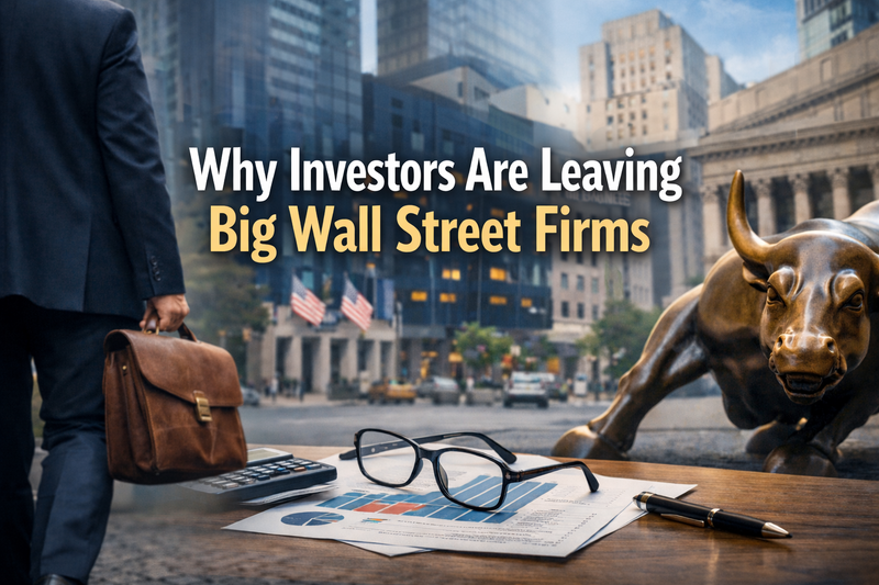 Why Investors Are Leaving Big Wall Street Firms