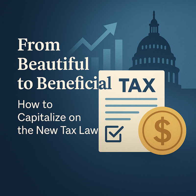 From Beautiful to Beneficial: How to Capitalize on the New Tax Law