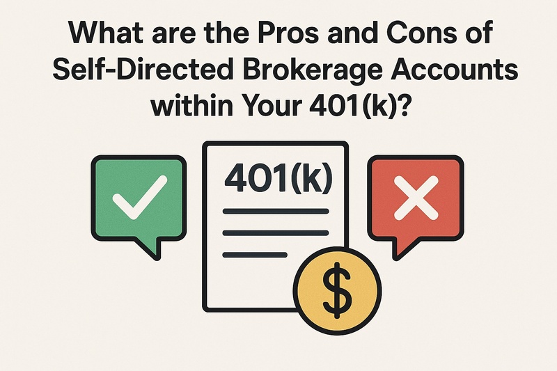 Pros and Cons of Self-Directed Brokerage Accounts in 401(k) Plans