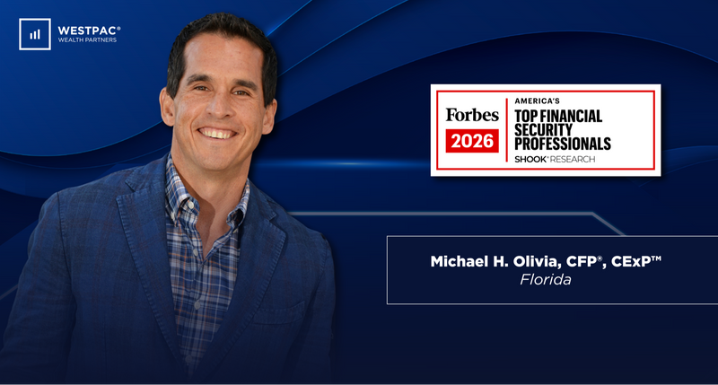 Michael Olivia Climbs to #1 in North Florida on Forbes' 2026 List