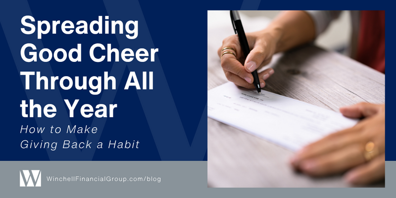 Spreading Good Cheer Through All the Year: How to Make Giving Back a Habit